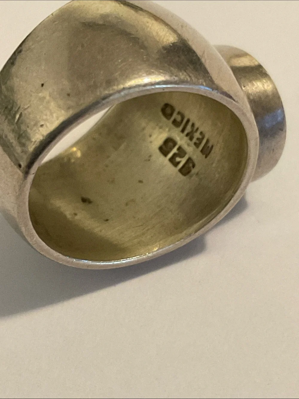925 Mexico Malachi ring